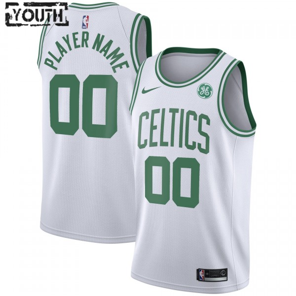 Boston Celtics Trikot Benutzerdefinierte 2020-2021 Nike Association Edition Swingman - Kinder